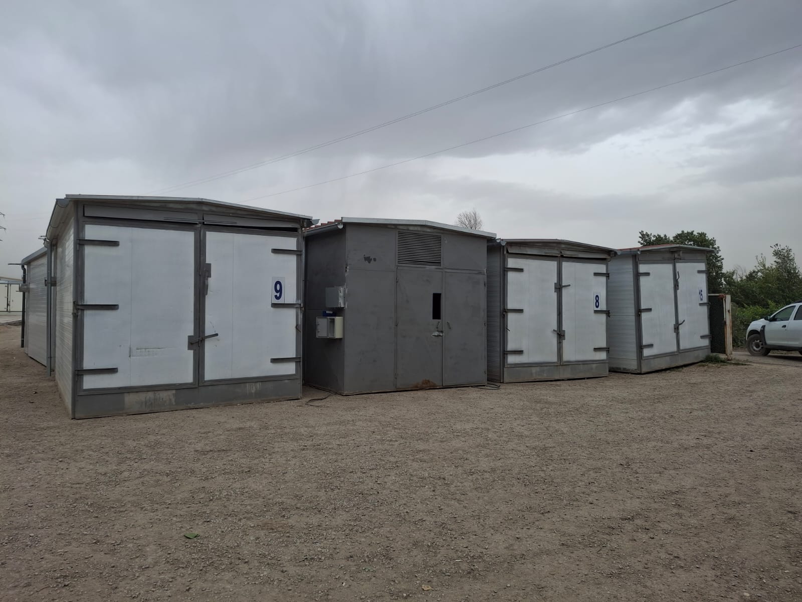 Боковой вид кабины